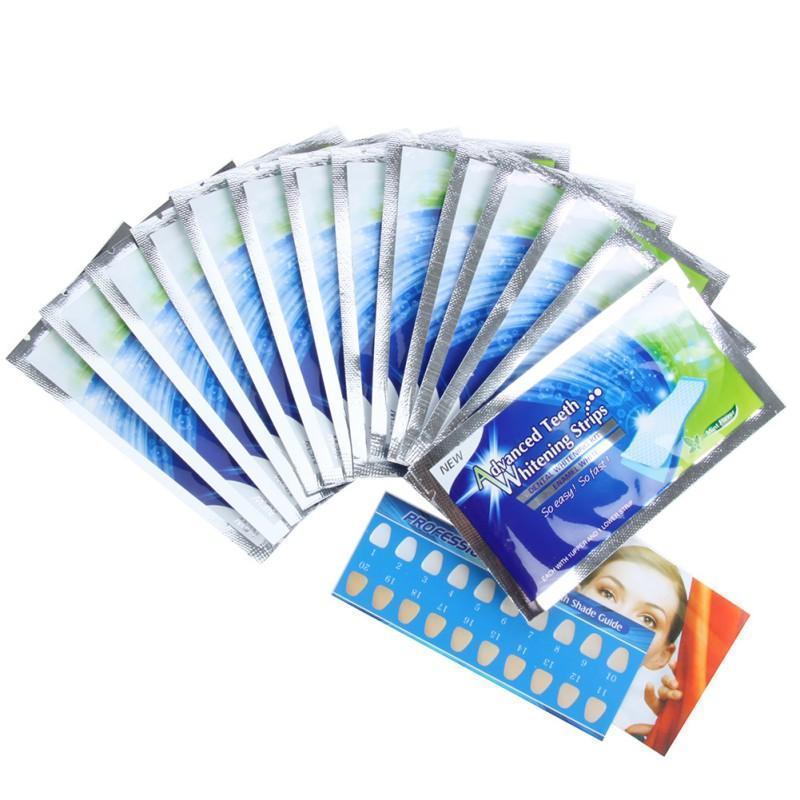 Advanced Teeth Whitening Strips - 2 Weeks Supply